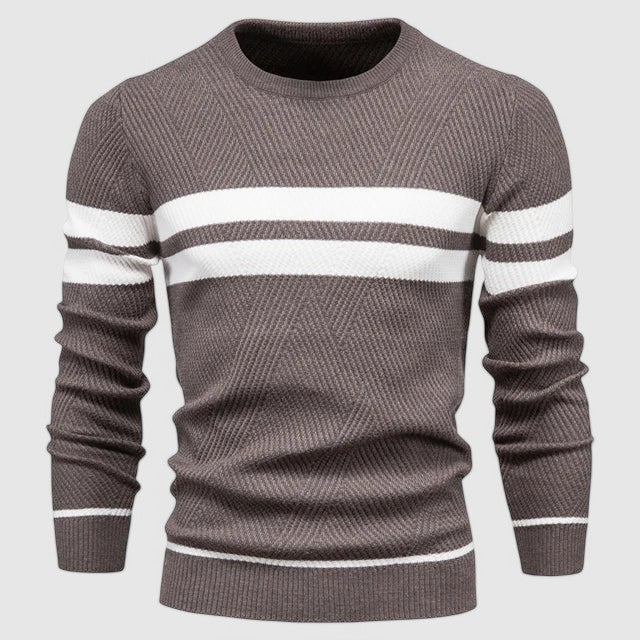 Preston - Textured Stripe Jumper