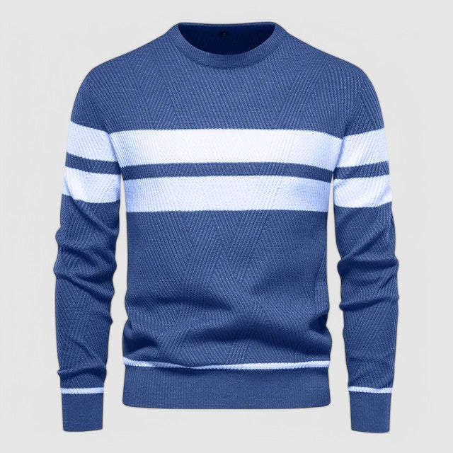 Preston - Textured Stripe Jumper