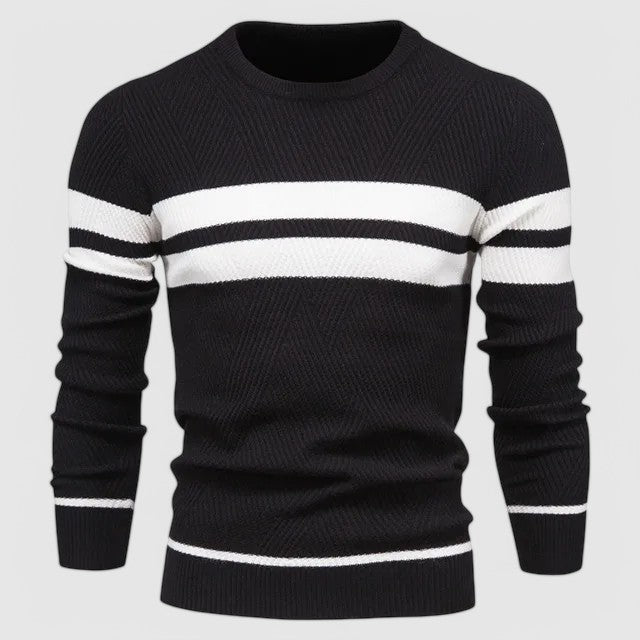 Preston - Textured Stripe Jumper