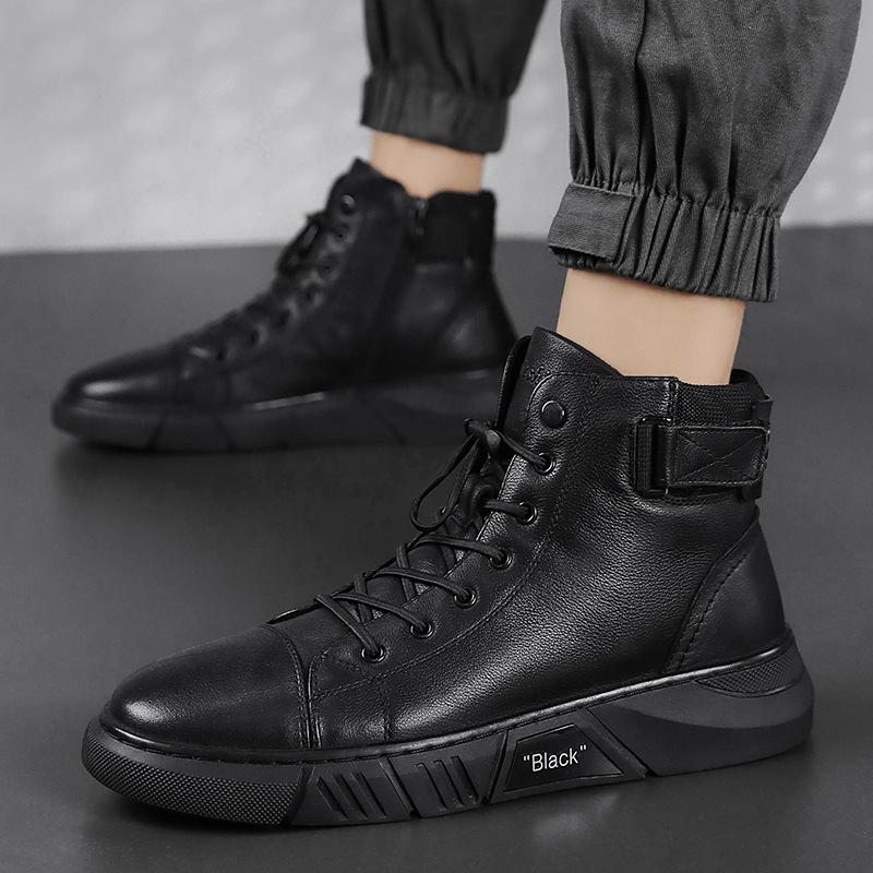 Davido  - Robust men's leather boots
