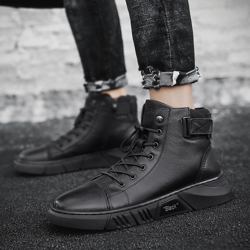 Davido  - Robust men's leather boots