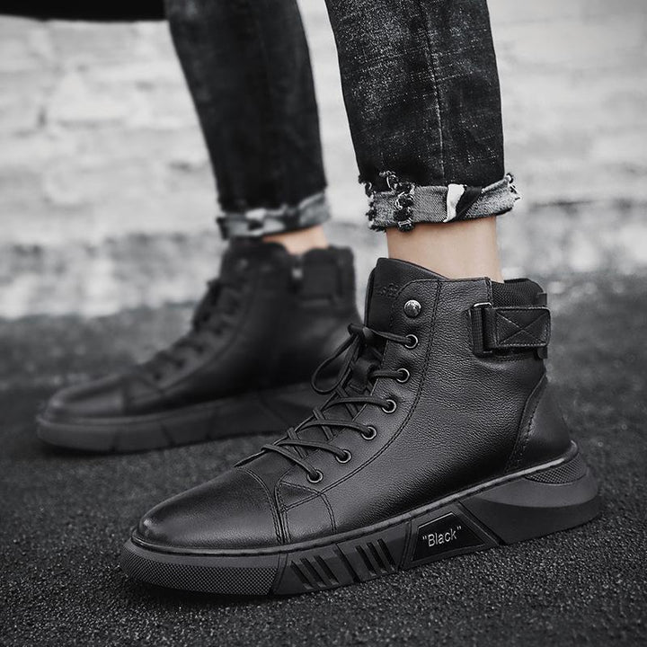 Davido  - Robust men's leather boots