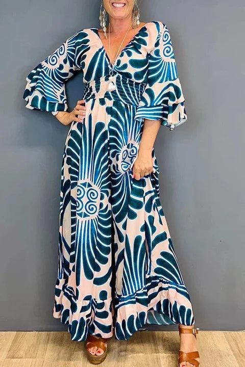 Coraline - Classy Printed Jumpsuit