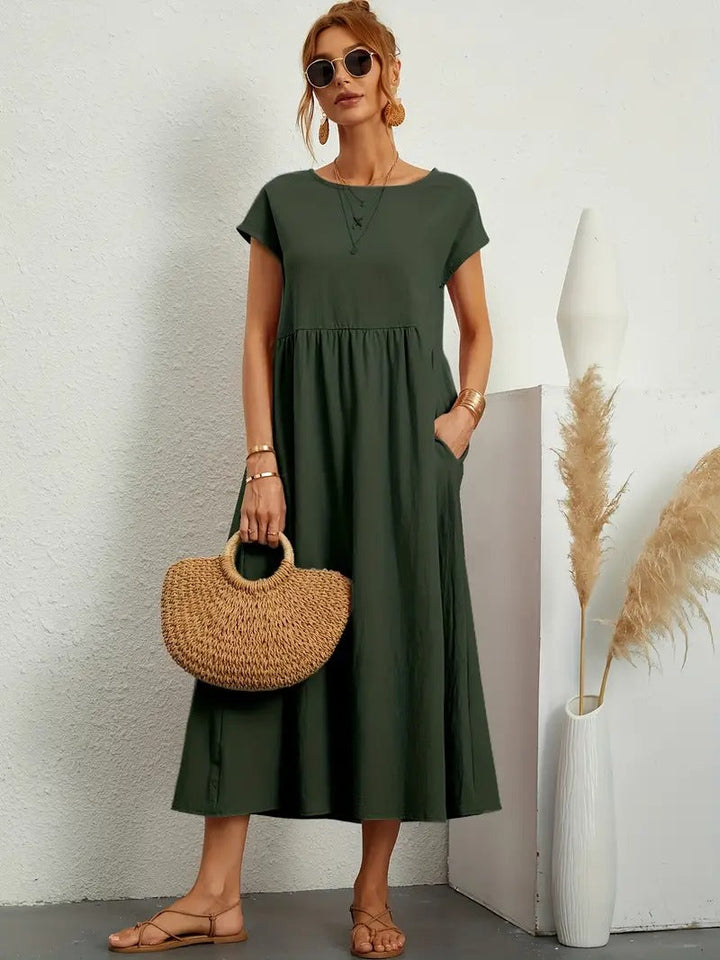 Aisha - Comfy Cotton Dress