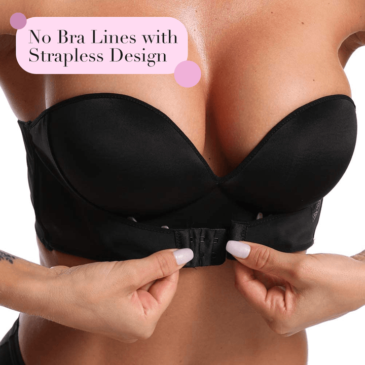 Julia - Strapless Front Buckle Bra