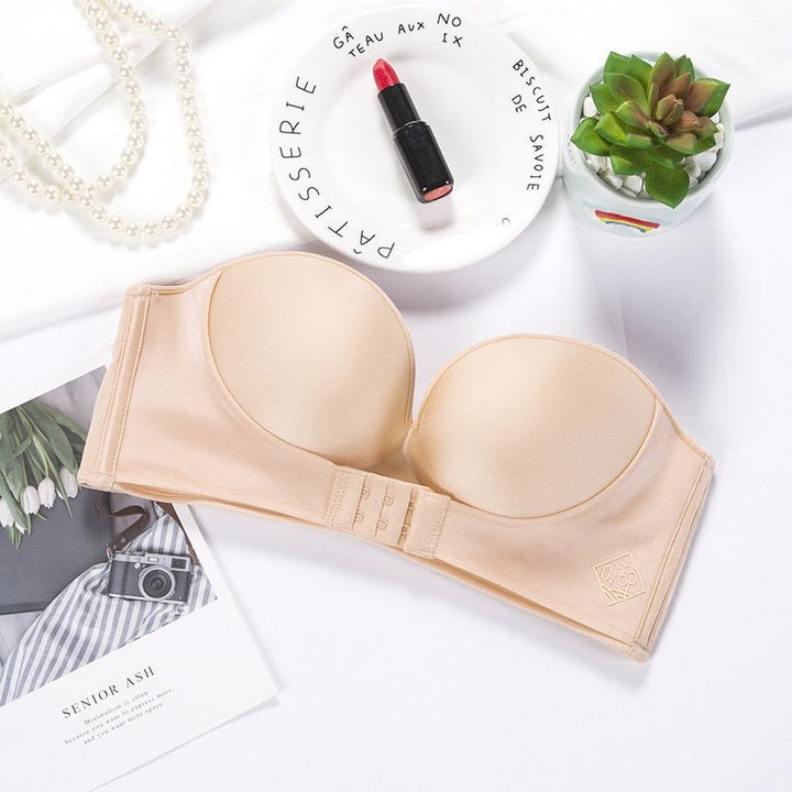 Julia - Strapless Front Buckle Bra