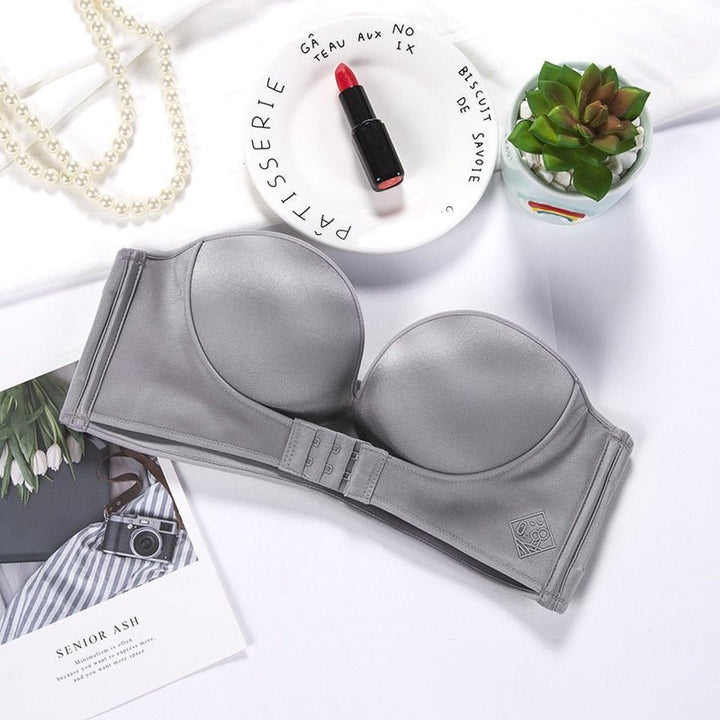 Julia - Strapless Front Buckle Bra