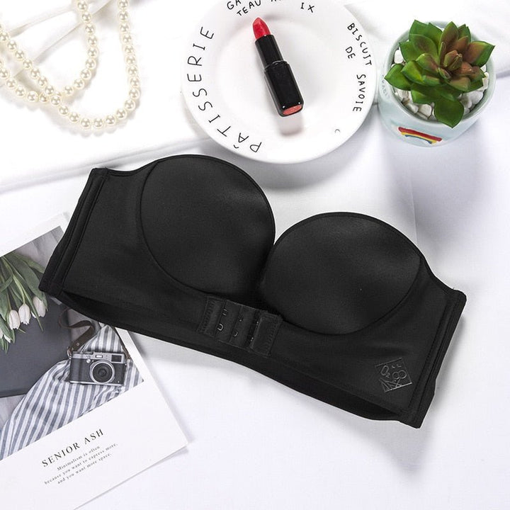 Julia - Strapless Front Buckle Bra