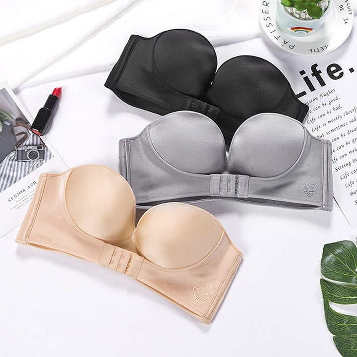 Julia - Strapless Front Buckle Bra