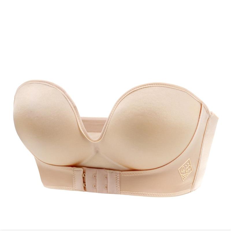 Julia - Strapless Front Buckle Bra