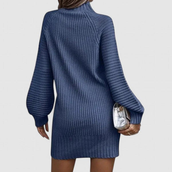 Sophia - Ribbed Sweater Dress