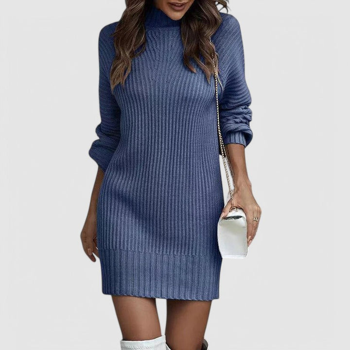 Sophia - Ribbed Sweater Dress
