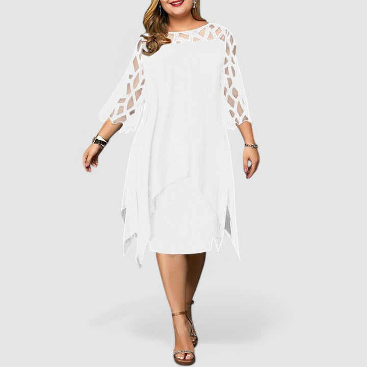 Amber - Layered Chiffon Dress