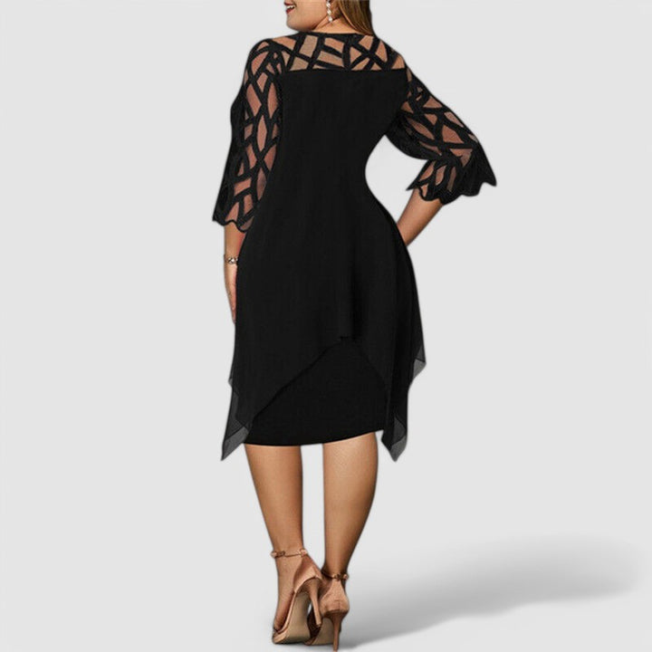 Amber - Layered Chiffon Dress