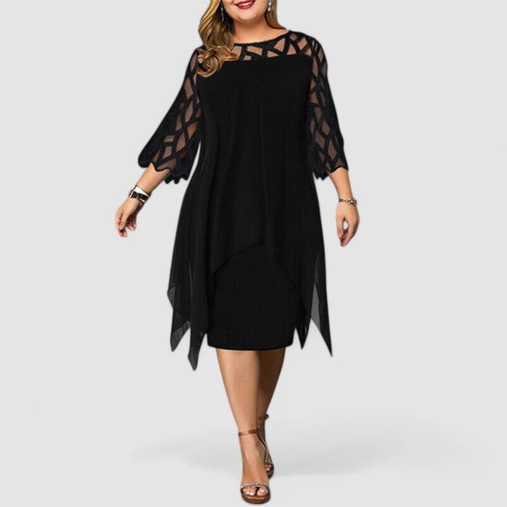 Amber - Layered Chiffon Dress