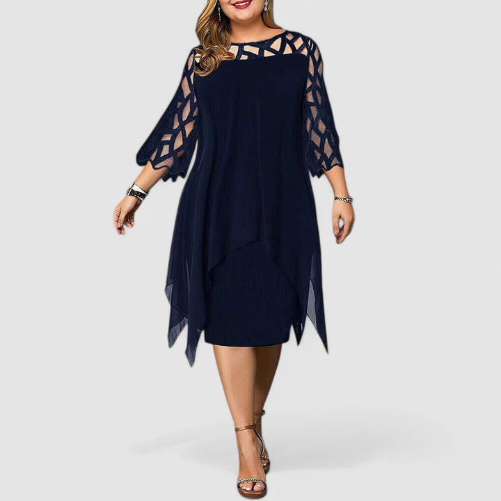 Amber - Layered Chiffon Dress