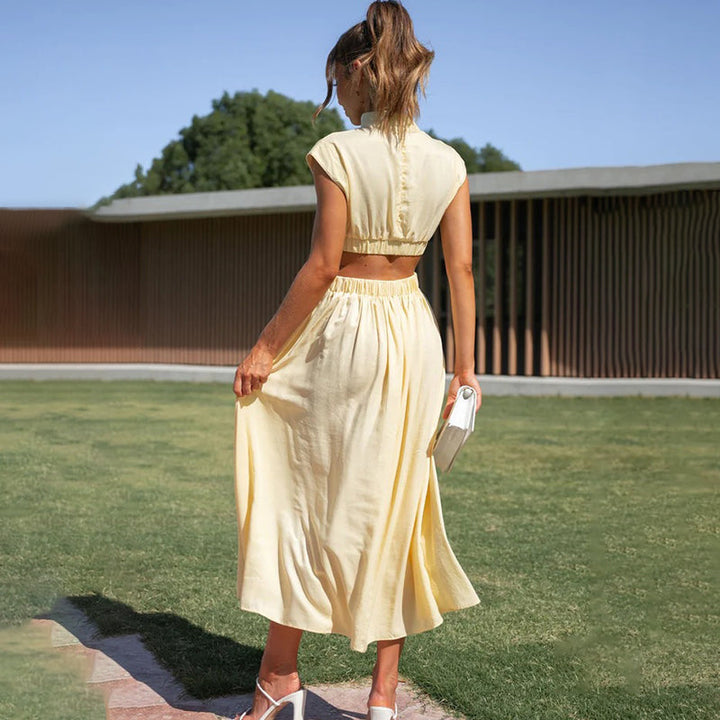 Dilara - Elegant Pleated Dress