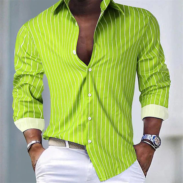 Nathan - Long Sleeve Casual Shirt